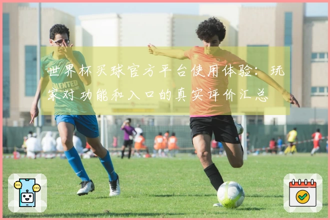 世界杯买球官方平台使用体验：玩家对功能和入口的真实评价汇总